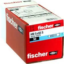 Gipsokarton üçin anker HM 5X65 S "FISCHER"