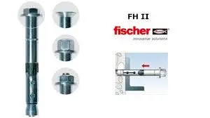 Высокоэффективный анкер FH II 18/25 B ZP (18/140) FISCHER